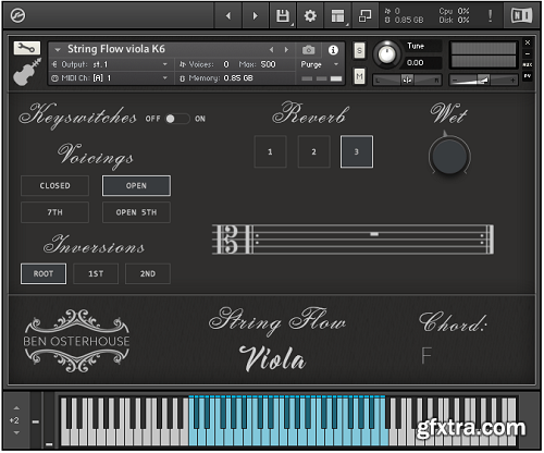 Ben Osterhouse String Flow Viola v1.3.1 KONTAKT-DECiBEL