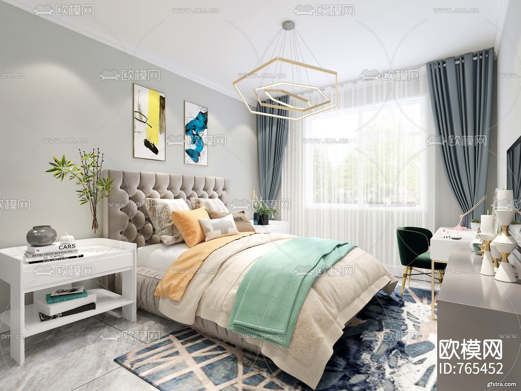 Modern Style Bedroom 474 » GFxtra