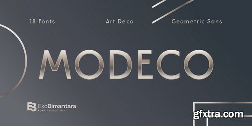 Modeco Font Family