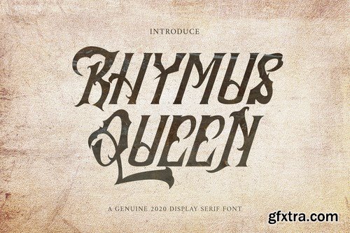 Rhymus Queen - Gothic Blackletter