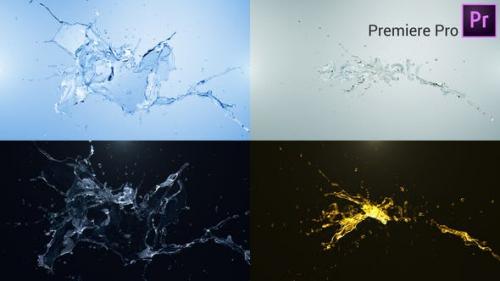 Videohive - Water Splash Logo Reveal - Premiere Pro