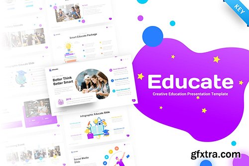 Educate - Education Keynote Presentation Template