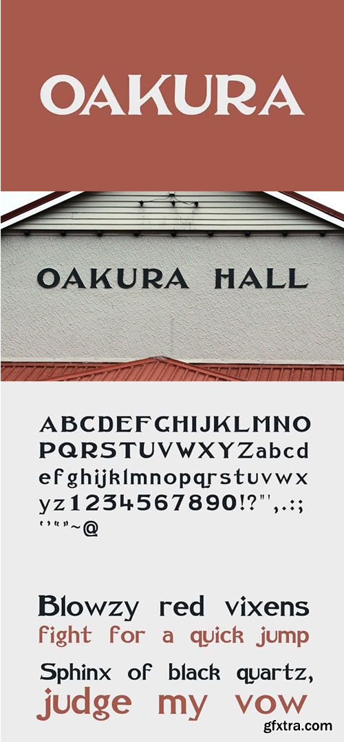 Oakura Serif Font