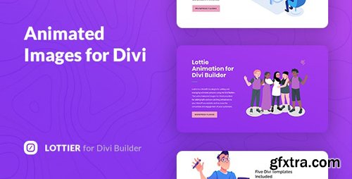 CodeCanyon - Lottier v1.0.0 - Lottie Animated Images for Divi Builder - 28058629