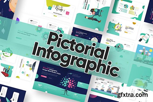 Pictorial Infogrphic Powerpoint Template