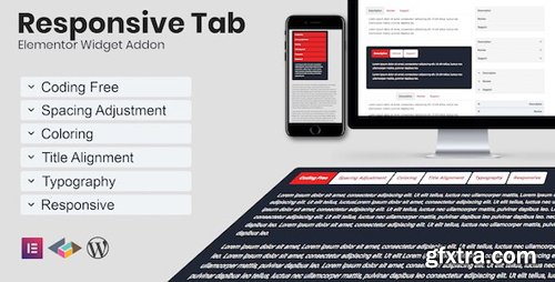 CodeCanyon - Responsive Tab Elementor Addon Plugin v1.0.0 - 28137991