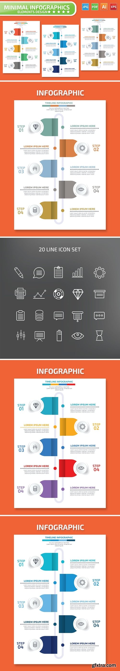 Timeline Infographics Design