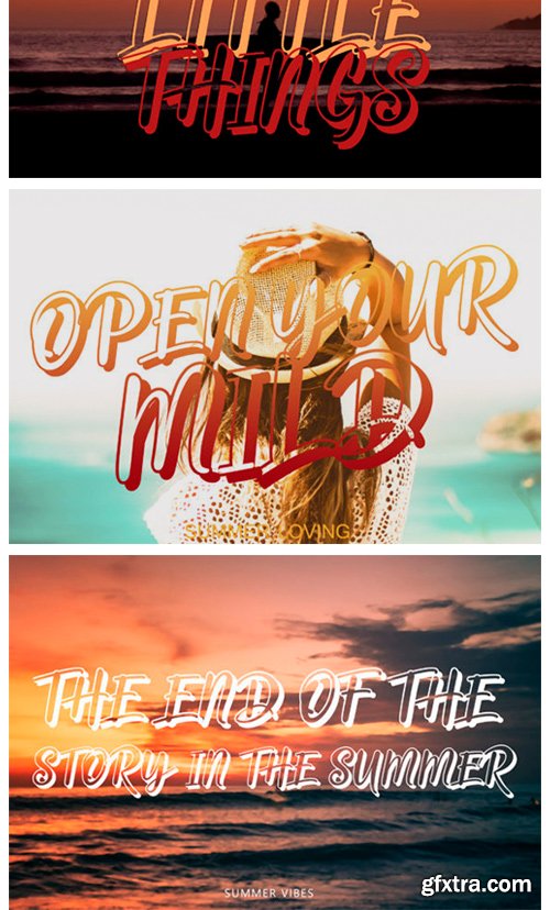 Summer Beautiful Font