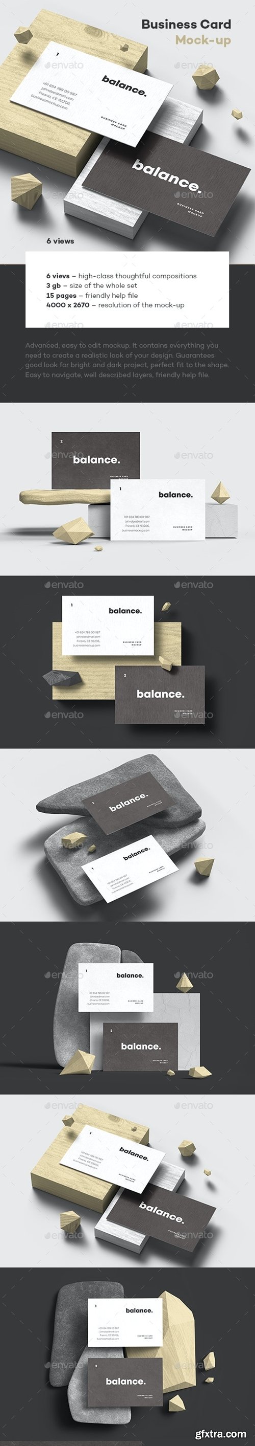 GraphicRiver - Business Card Mock-up 85x55 27958633