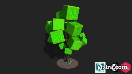 Maya & Unity 3D - Modeling Lowpoly Tree for Mobile Games