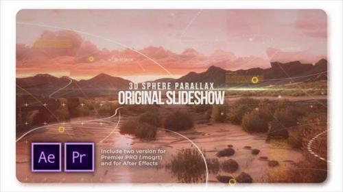 Videohive - 3D Sphere Original Parallax Slideshow