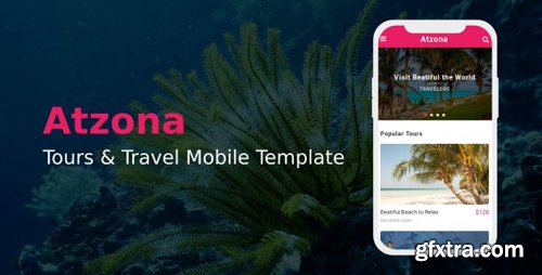 ThemeForest - Atzona v1.0 - Tours & Travel Mobile Template - 22536521