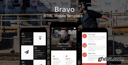 ThemeForest - Bravo v1.0 - HTML Mobile Template - 20237218