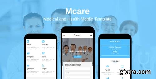 ThemeForest - Mcare v1.0 - Medical and Health Mobile Template - 20331533