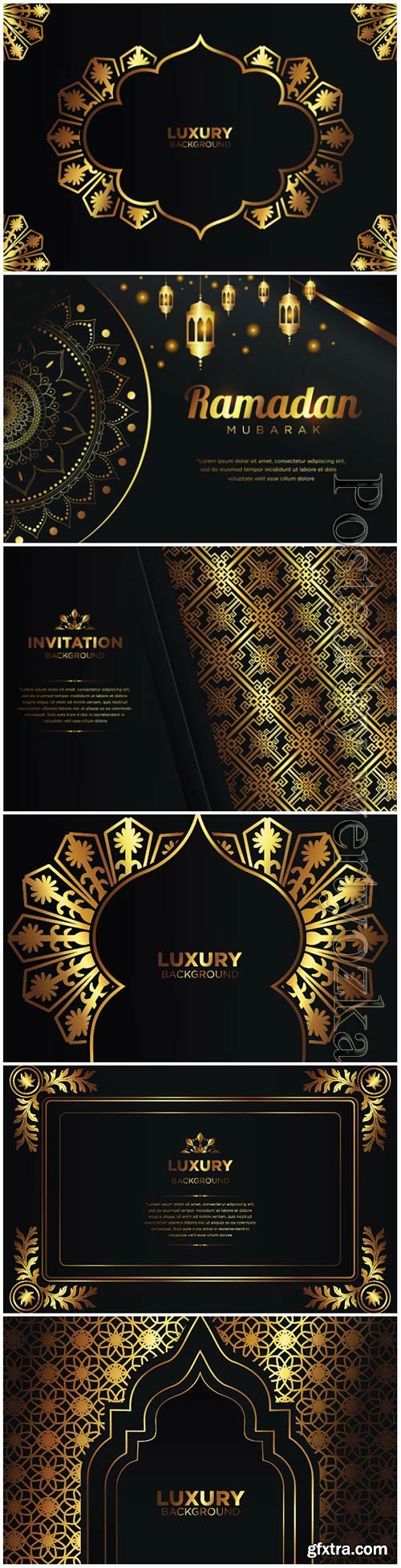 Luxury background ramadan islamic arabesque