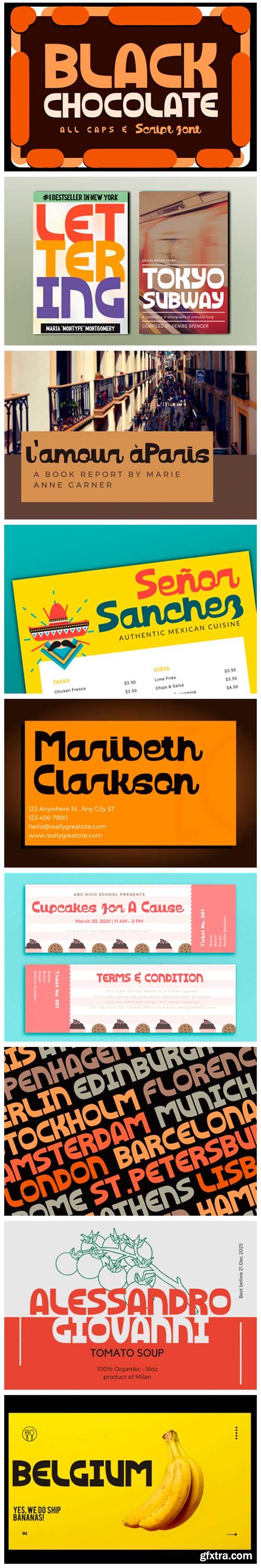 Black Chocolate Font