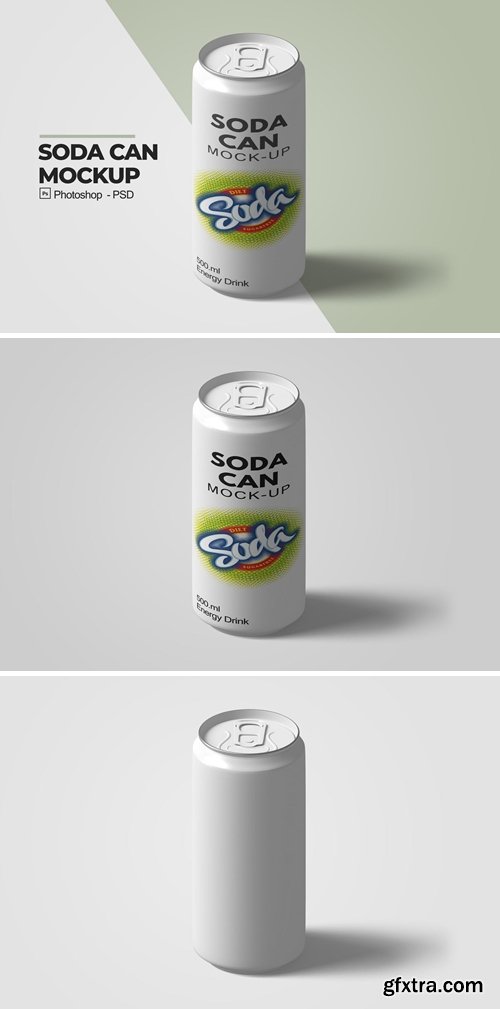 Soda Can Mockup V.3