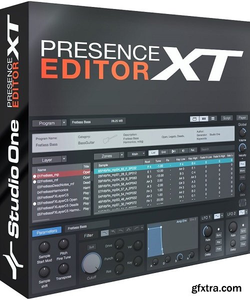 PreSonus Presence XT Editor v1.0.0-R2R