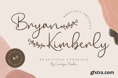 Bryan Kimberly Beautiful Typeface