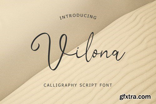 Vilona Calligraphy Script Font