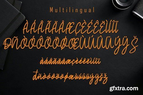 Saglity Monoline Script Font