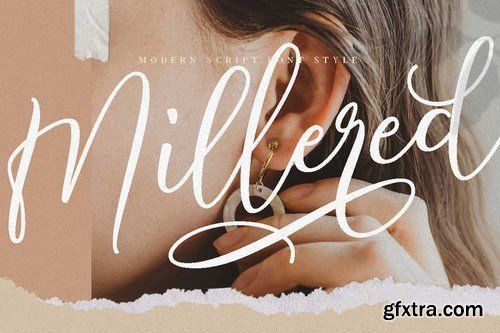 CM - Millered Beauty Font Elegant 5244783