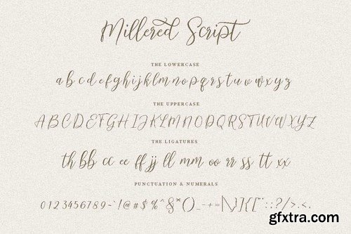 CM - Millered Beauty Font Elegant 5244783