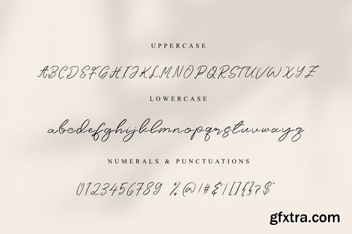 Taruel - The Handwriting Script Font