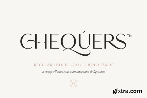 Chequers - Modern Sans Serif