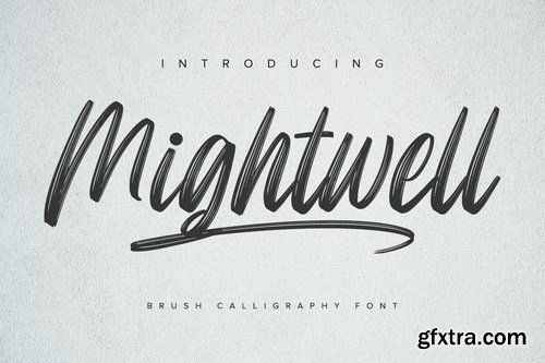 Mightwell - Brush Font