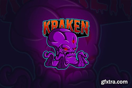 Kraken - Mascot & Esport Logo