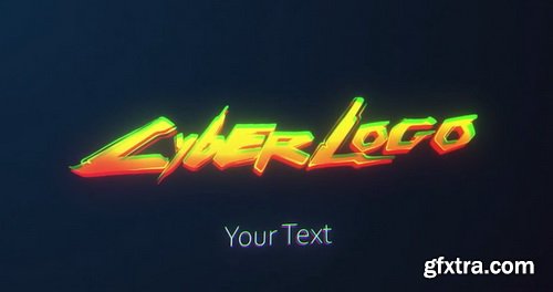 Videohive - Glitch Cyber Logo - 27600313