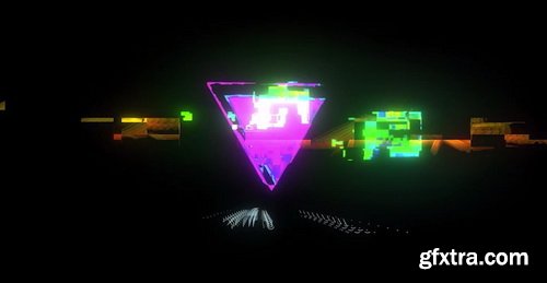 Videohive - Glitch Cyber Logo - 27600313