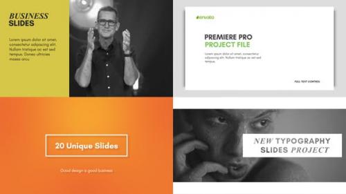 Videohive - Typography Slides - for Premiere Pro | Essential Graphics
