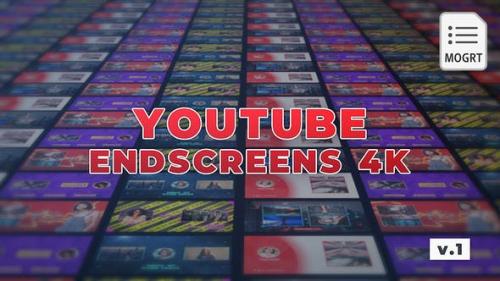 Videohive - YouTube EndScreens 4K v.1 - MOGRT