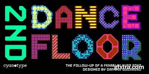 2nd Dance Floor Font Family