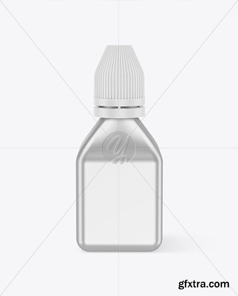 Metallic Dropper Bottle Mockup 65770