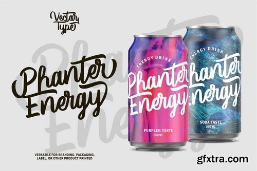 Vector Type Handlettering Font