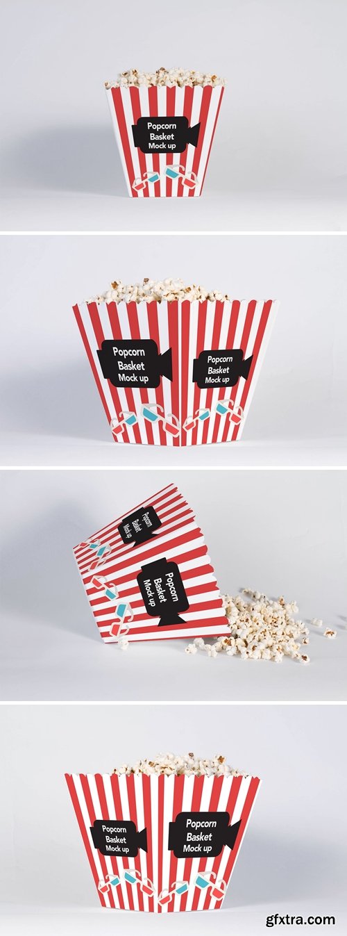 Popcorn Bucket Mockup