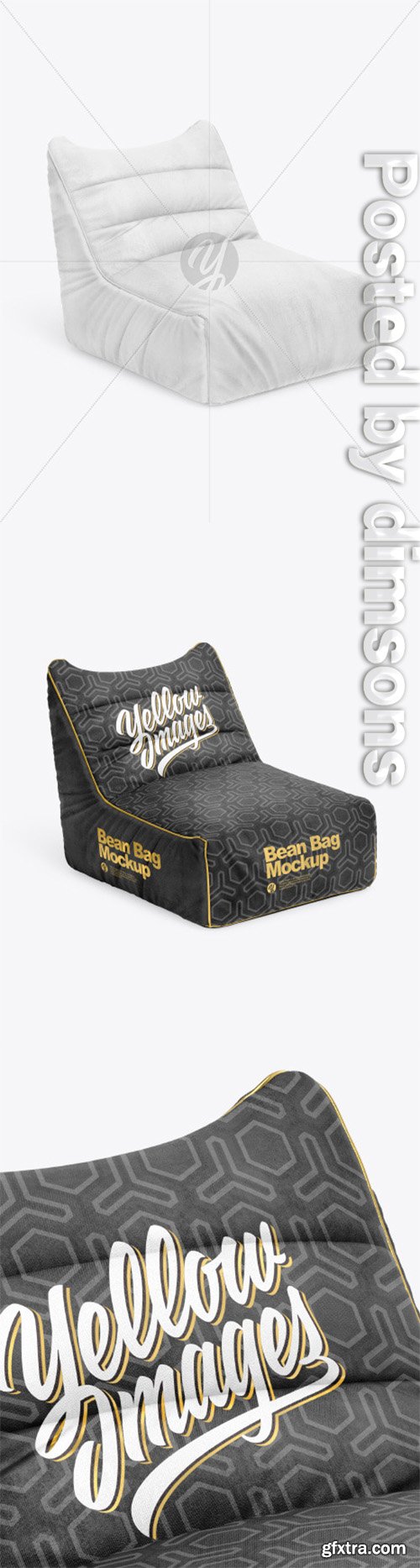 Bean Bag Mockup 64454