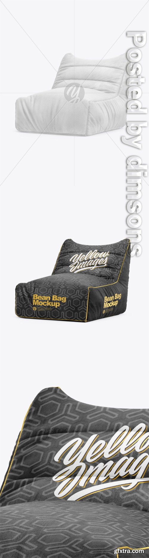 Bean Bag Mockup 64464