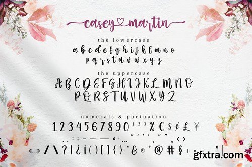 Casey Martin - Casual Handwritten Script Font