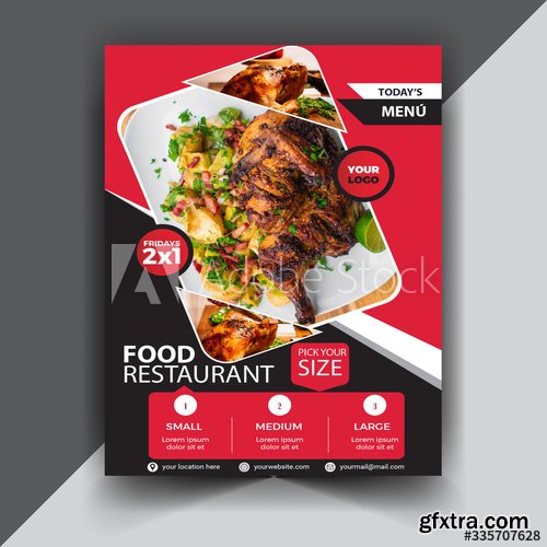 Food restaurant poster » GFxtra