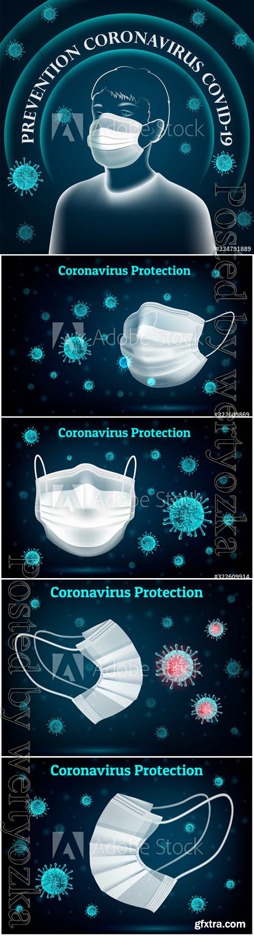 Coronavirus epidemic COVID -19 vector design