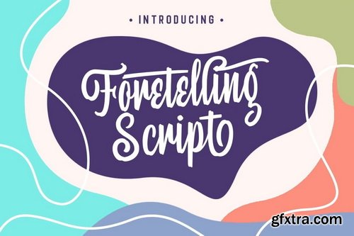 CreativeMarket -  Foretelling Script - 5306245