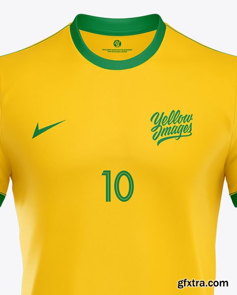 Football Kit Mockup - Front View 66027