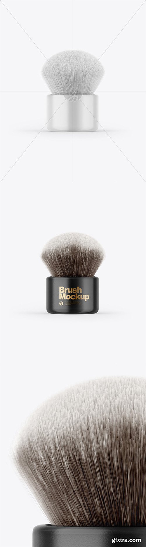 Glossy Powder Brush Mockup 64315