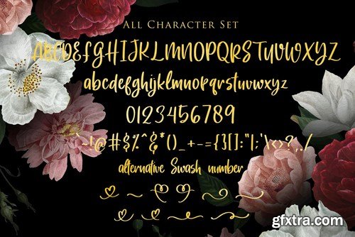 Heart Memory - Handwritten Font