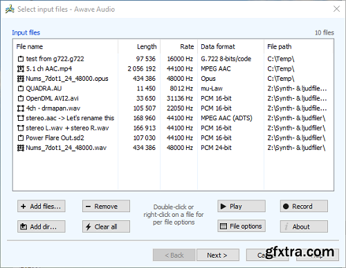 FMJ-Software Awave Audio v11.3.0.4