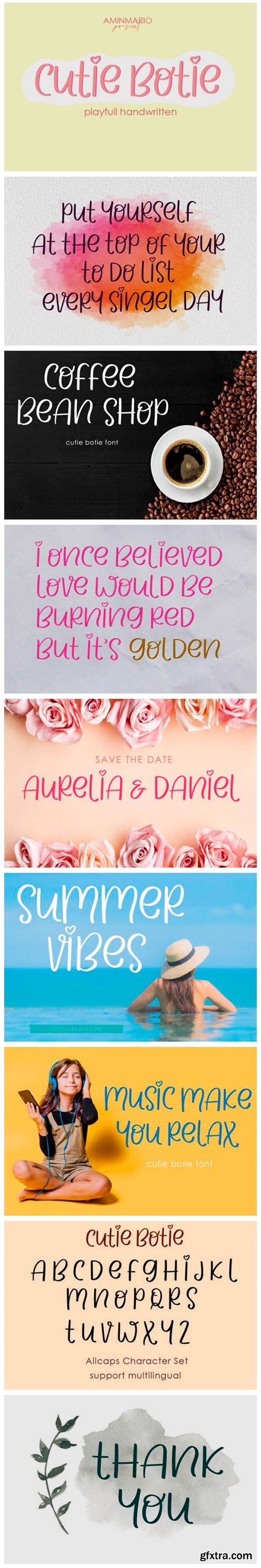 Cutie Botie Font